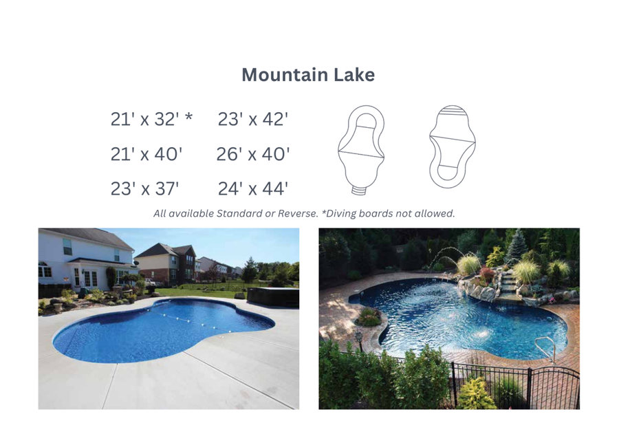 Mountain Lake Pool